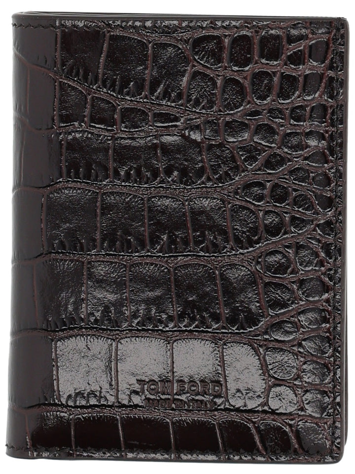 Tom Ford Portafogli e Portacarte - Marrone | Wanan Luxury