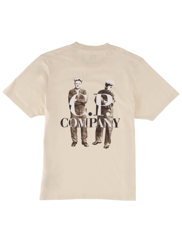 C.P. Company T shirt - Bianco | Wanan Luxury