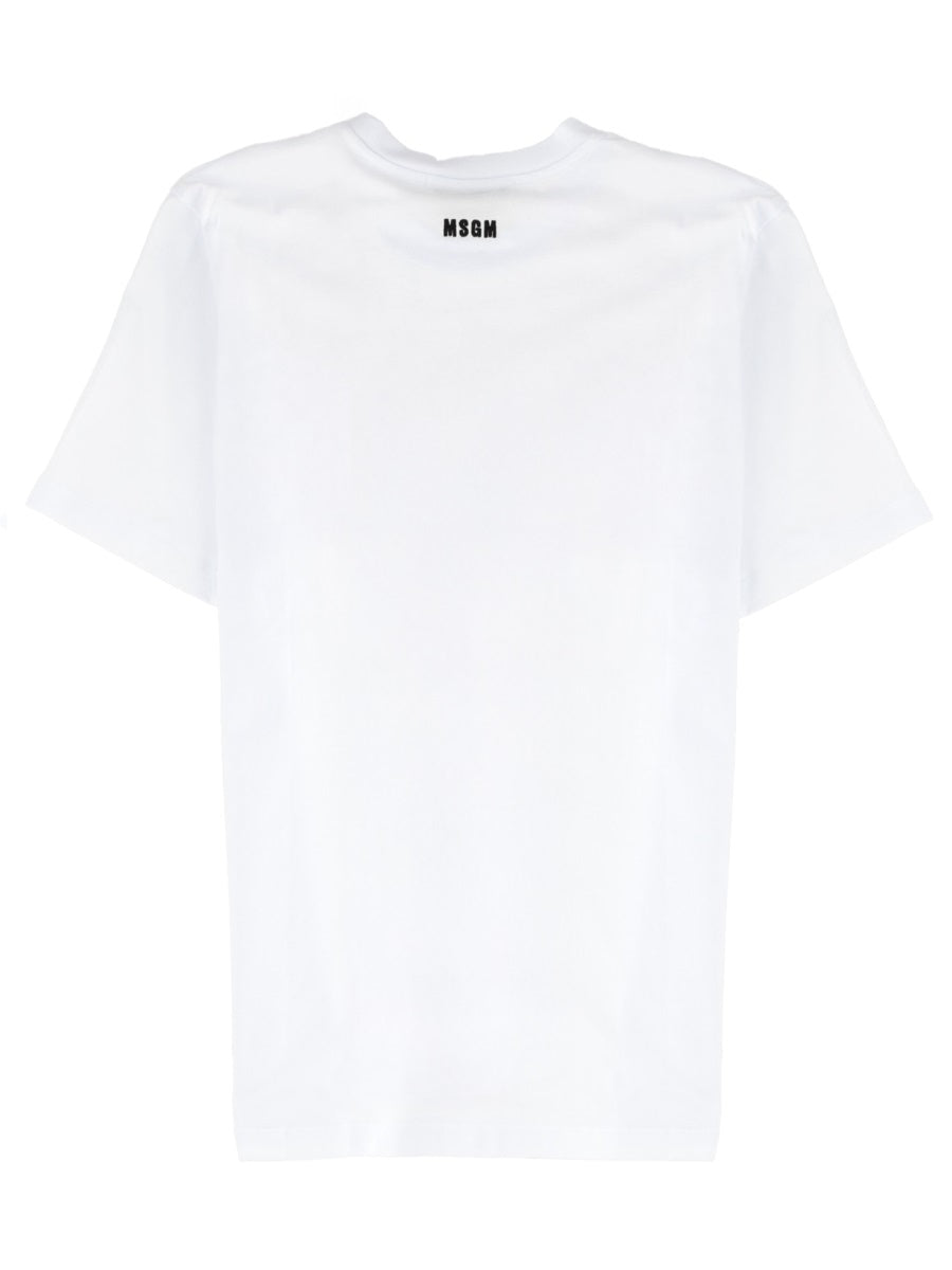 MSGM T shirt - Bianco | Wanan Luxury