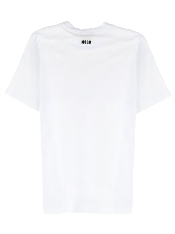 MSGM T shirt - Bianco | Wanan Luxury