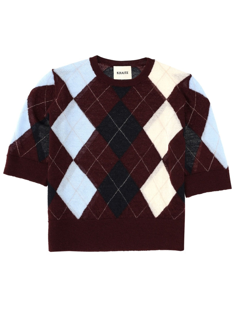 Khaite Top - Bordeaux | Wanan Luxury