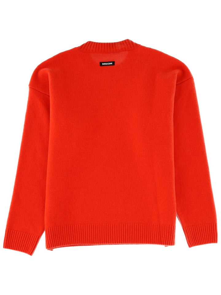 MSGM Maglioni - Rosso | Wanan Luxury