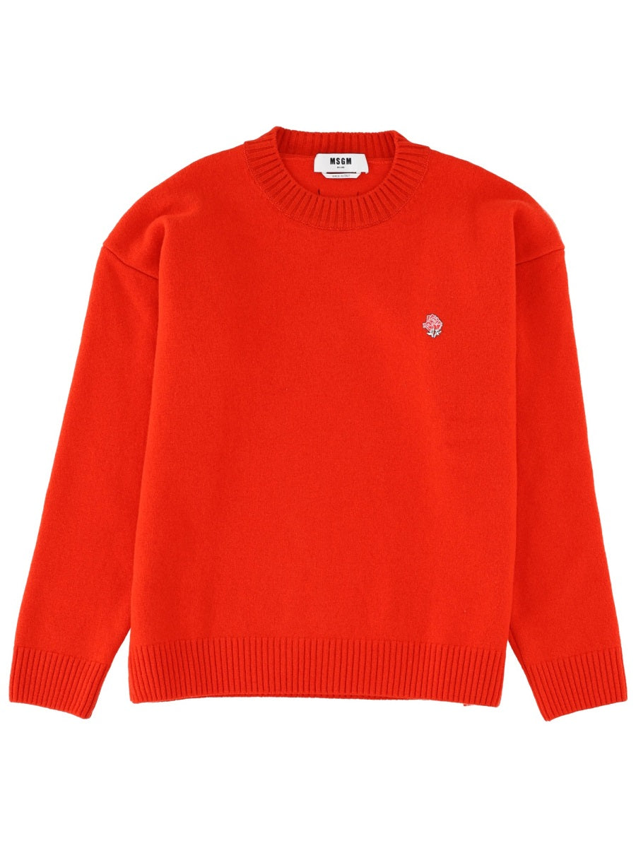 MSGM Maglioni - Rosso | Wanan Luxury