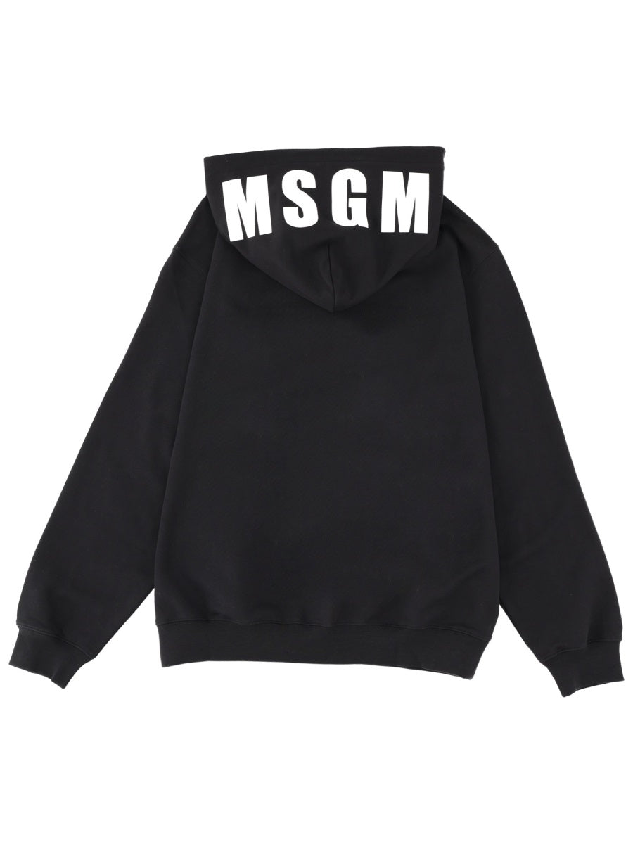 MSGM Felpe - Nero | Wanan Luxury