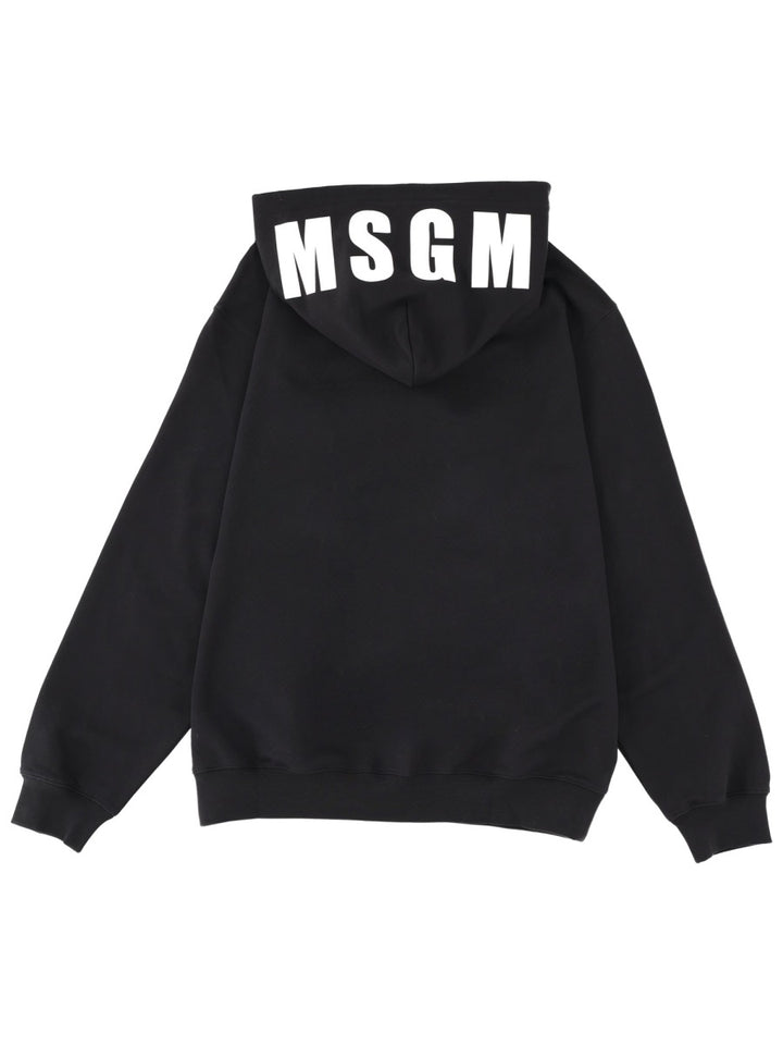 MSGM Felpe - Nero | Wanan Luxury