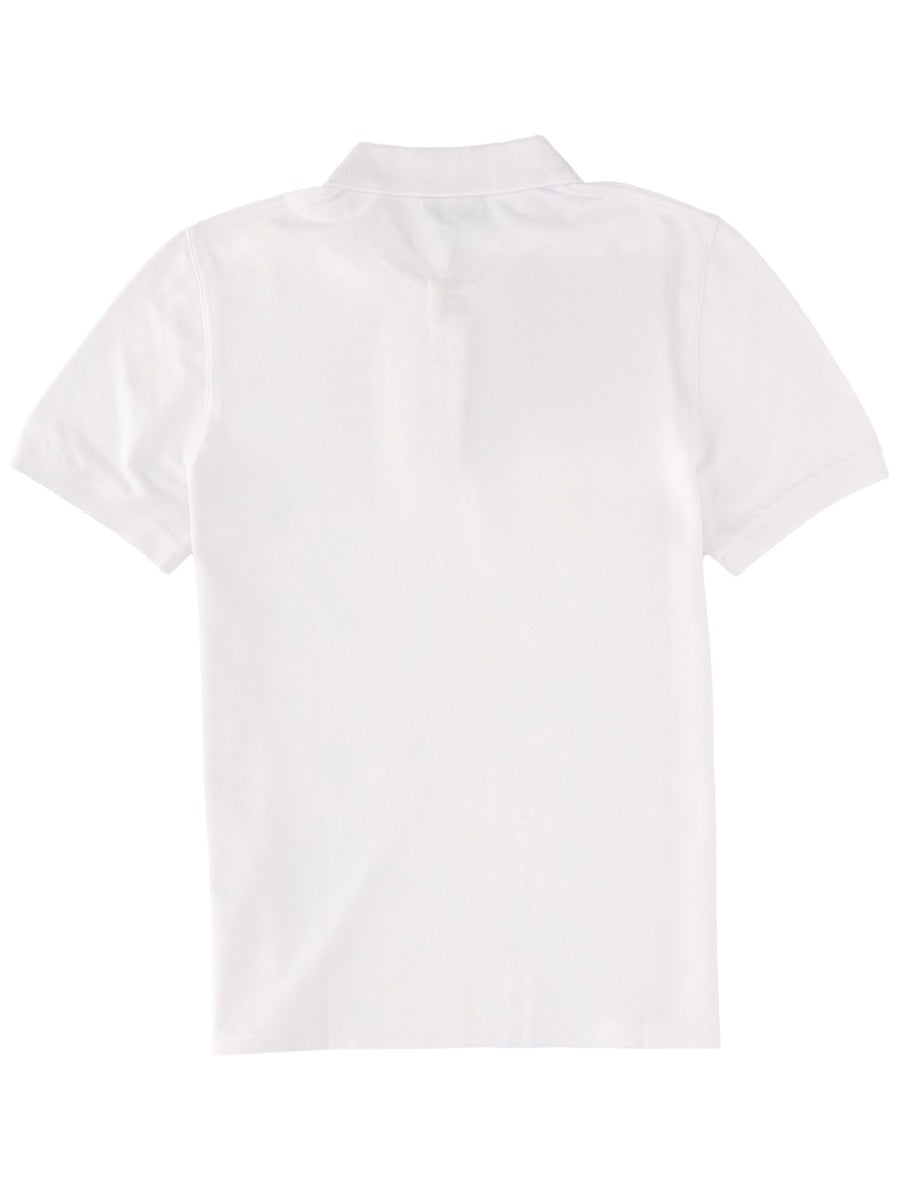 Maison Kitsuné Polo - Bianco | Wanan Luxury