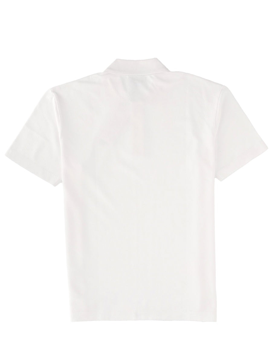 Maison Kitsuné Polo - Bianco | Wanan Luxury