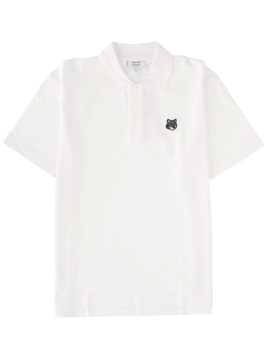 Maison Kitsuné Polo - Bianco | Wanan Luxury