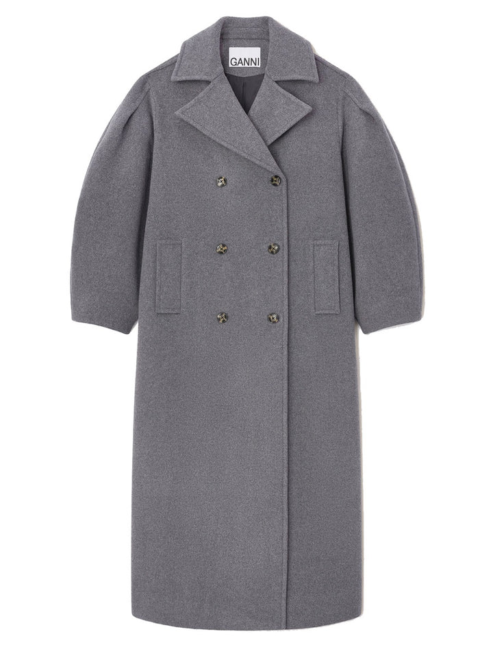 Ganni Trench e Impermeabili - Grigio | Wanan Luxury