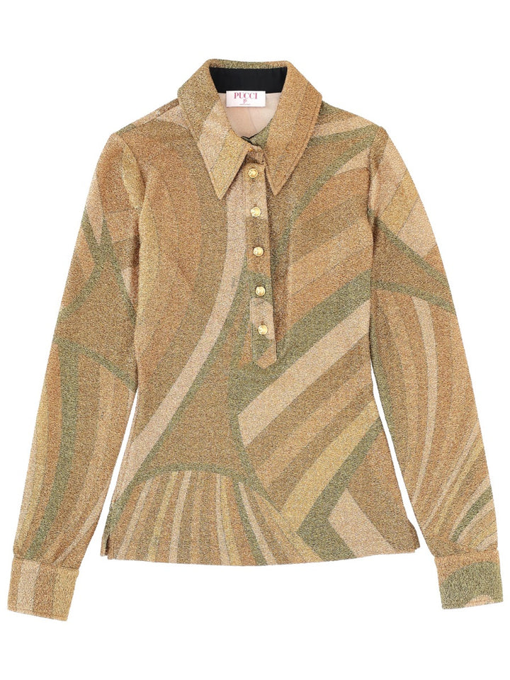 Emilio Pucci Top - Oro | Wanan Luxury