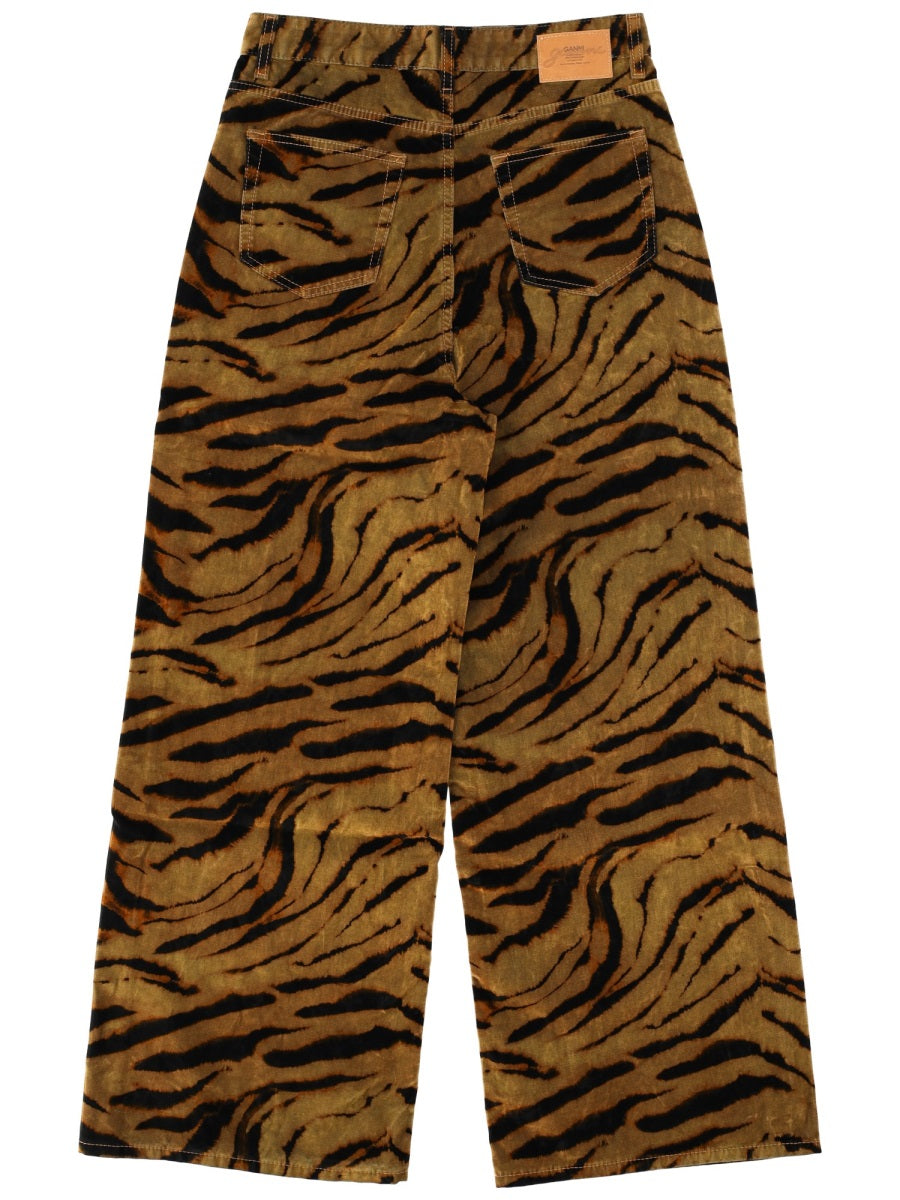 Ganni Jeans - Animalier | Wanan Luxury