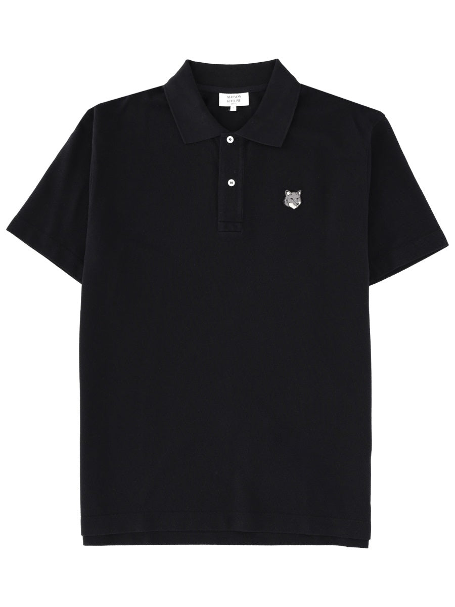 Maison Kitsuné Polo - Nero | Wanan Luxury