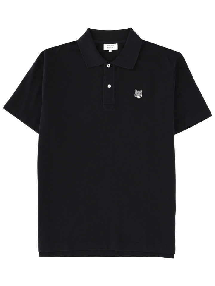 Maison Kitsuné Polo - Nero | Wanan Luxury