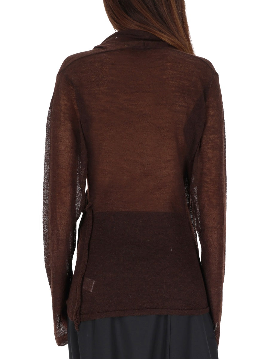 Paloma Wool Top - Marrone | Wanan Luxury