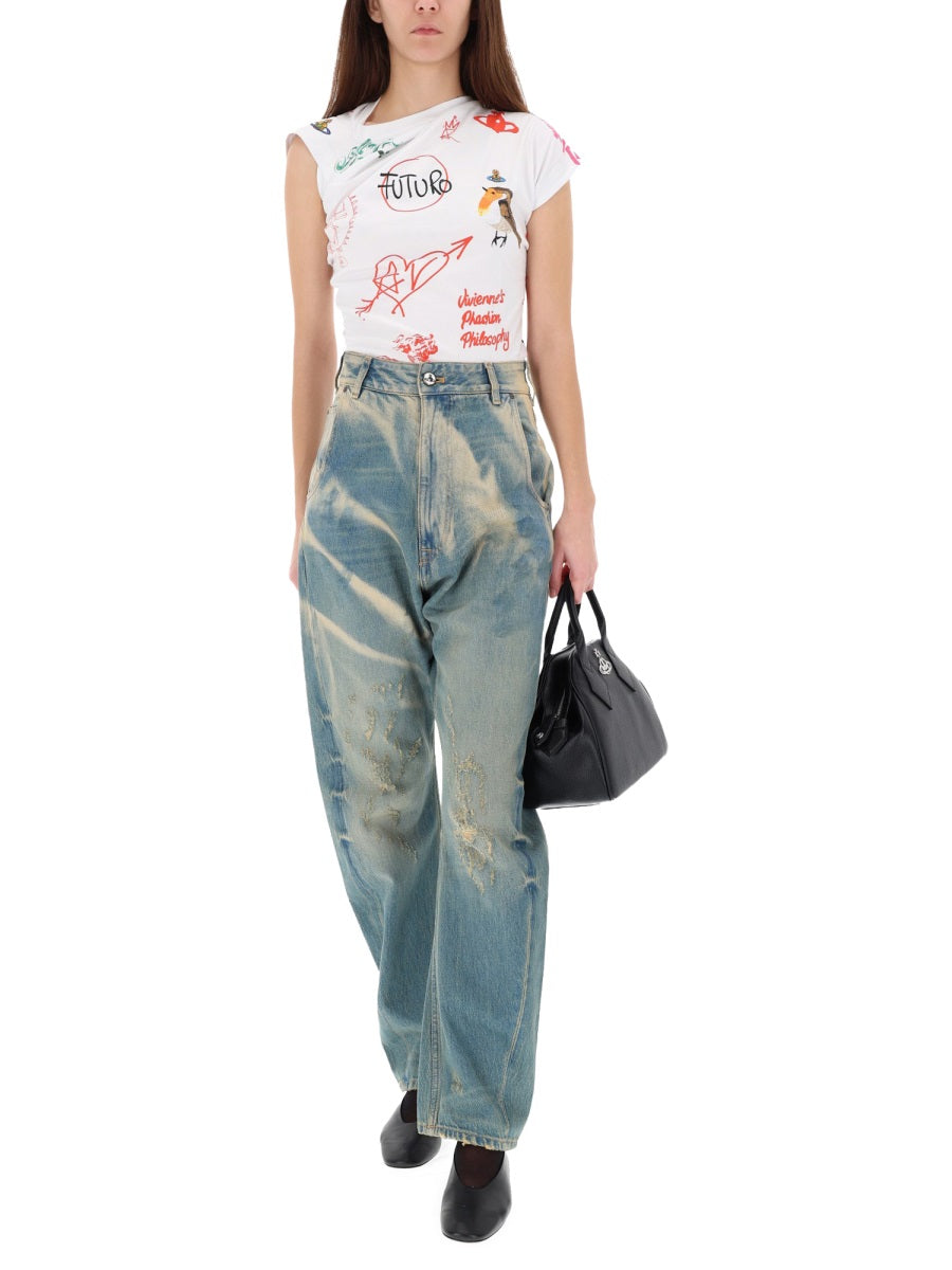 Vivienne Westwood Jeans - Blu | Wanan Luxury