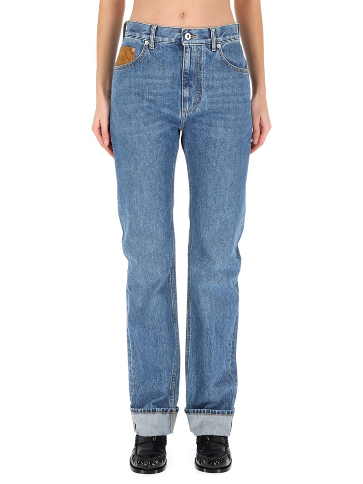 Bottega Veneta Pantaloni - Blue | 67480a61377476ea3707057e212f8058efcd2477