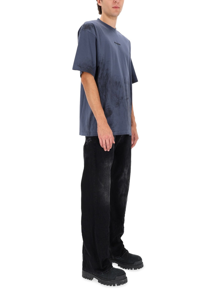 Balenciaga T shirt - Blue | 5b256300fd53fa8bf3457fff483ca0128ac434f5