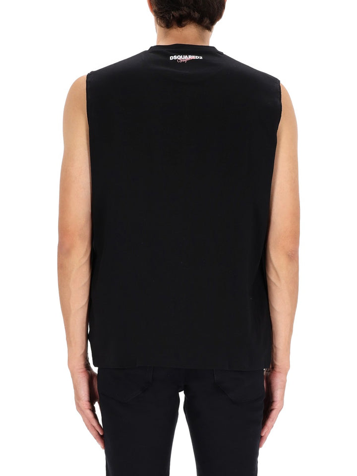 Dsquared2 T shirt - Nero | Wanan Luxury