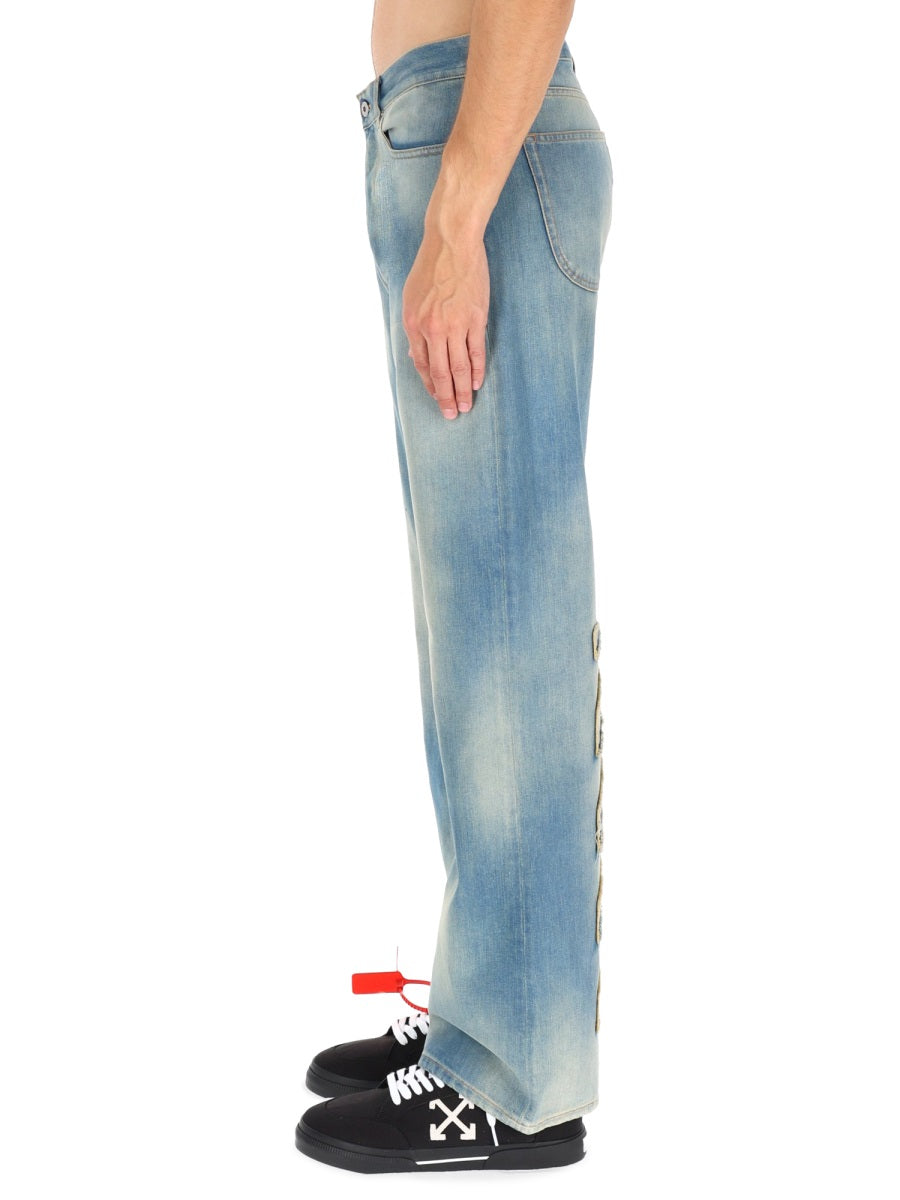 Off-White Jeans - Blu | Wanan Luxury