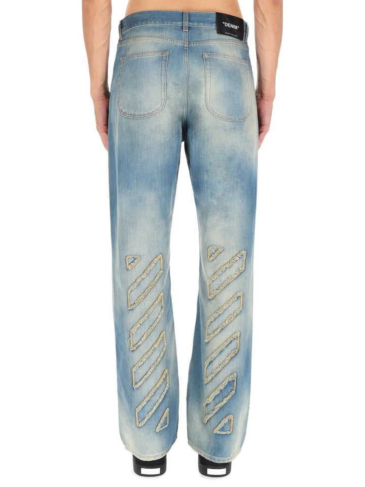 Off-White Jeans - Blu | Wanan Luxury