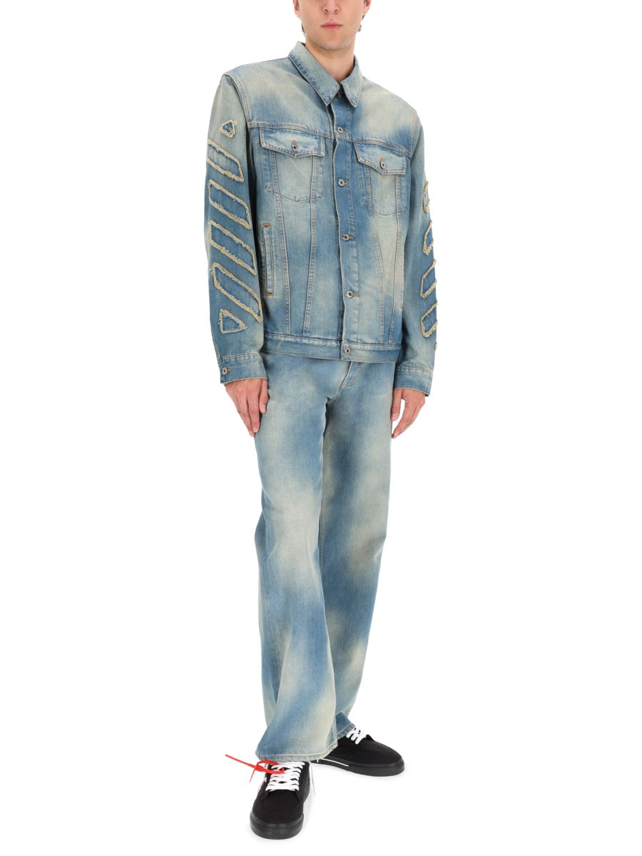Off-White Jeans - Blu | Wanan Luxury