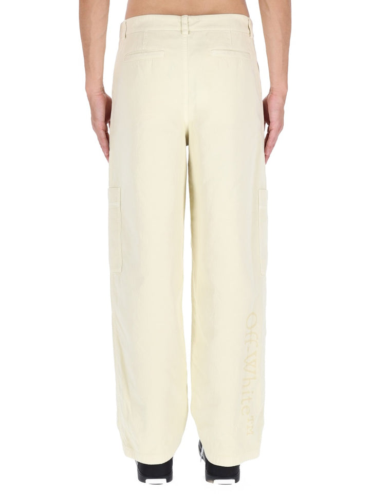 Off-White Pantaloni - Beige | Wanan Luxury