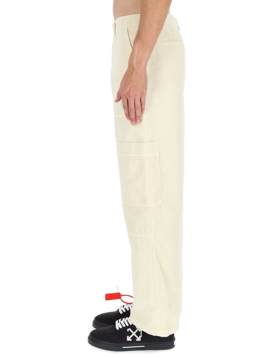 Off-White Pantaloni - Beige | Wanan Luxury