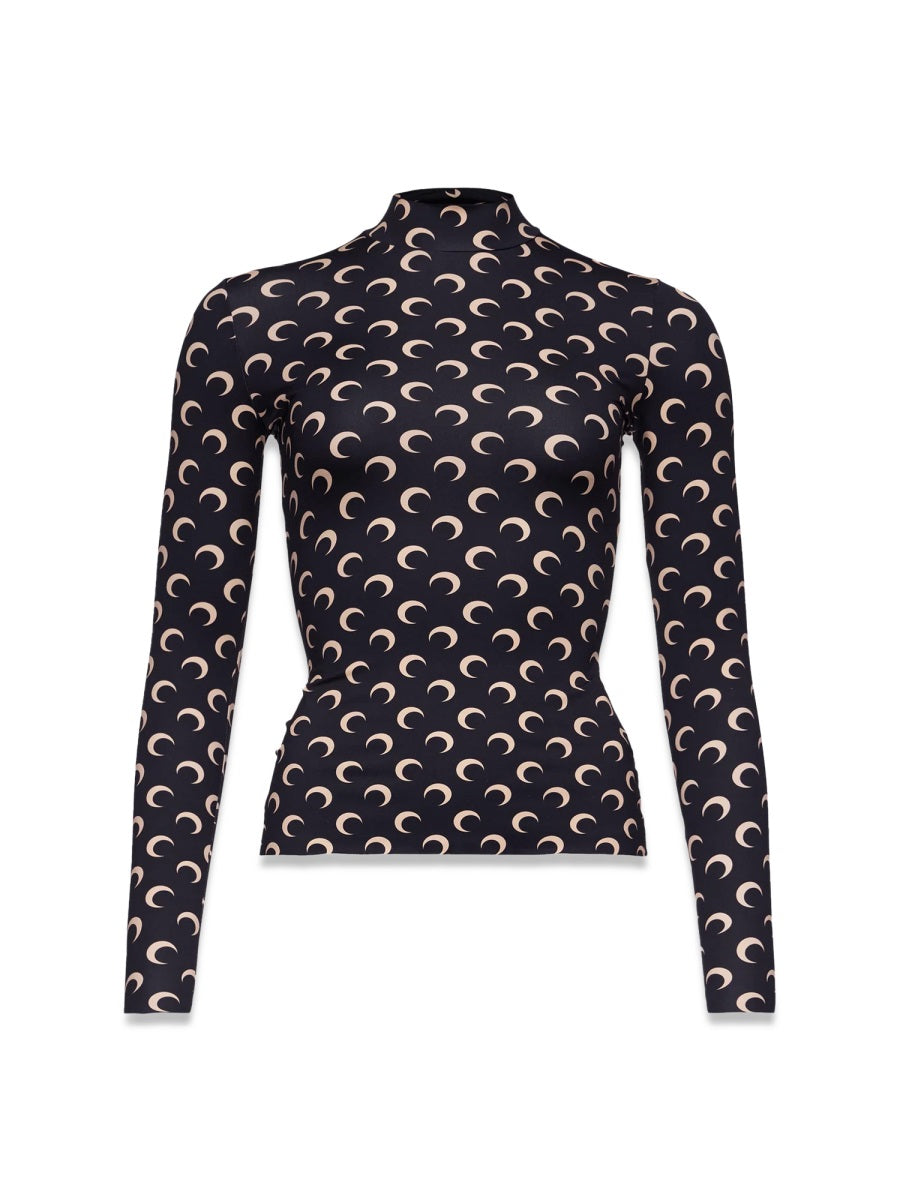 Marine Serre Top - Black | 4bdb3a30a2ab770f763ce415781deed8cb7b24fa