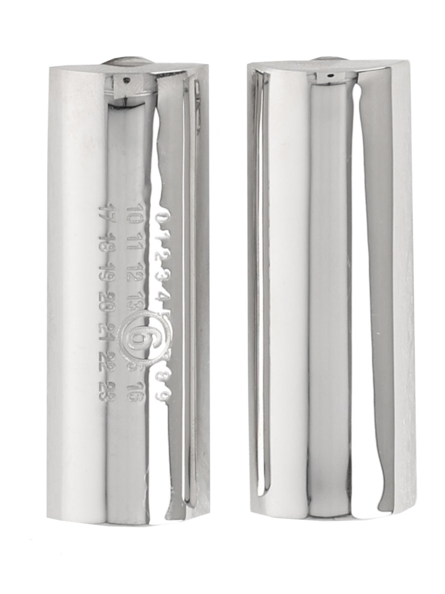 MM6 Maison Margiela Orecchini - Argento | Wanan Luxury