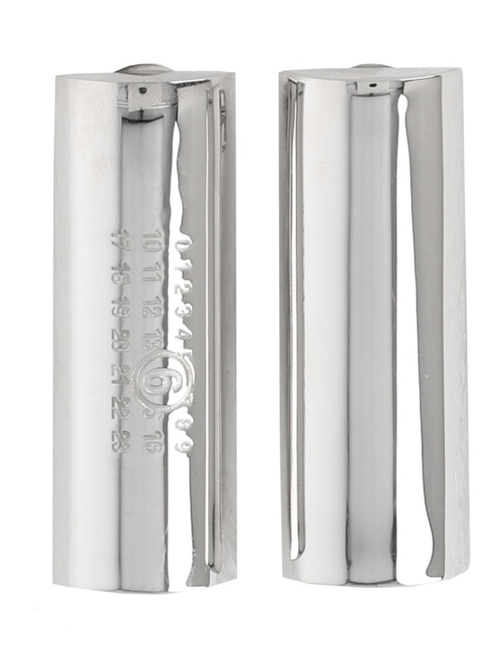 MM6 Maison Margiela Orecchini - Argento | Wanan Luxury