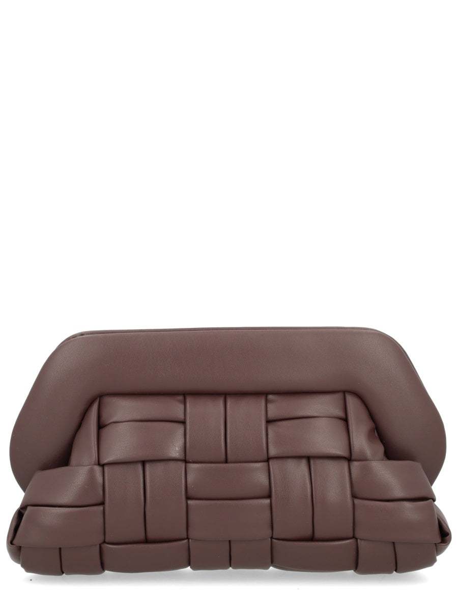 Themoirè Pochette - Marrone | Wanan Luxury