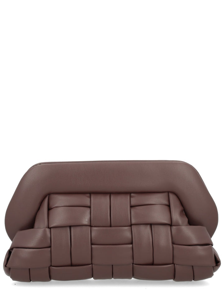Themoirè Pochette - Marrone | Wanan Luxury