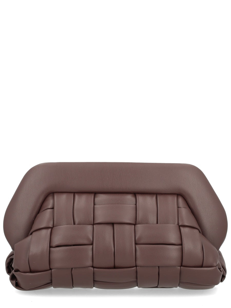 Themoirè Pochette - Marrone | Wanan Luxury