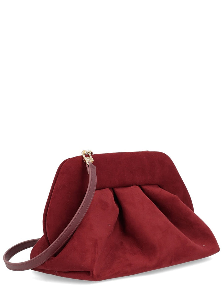 Themoirè Pochette - Bordeaux | Wanan Luxury
