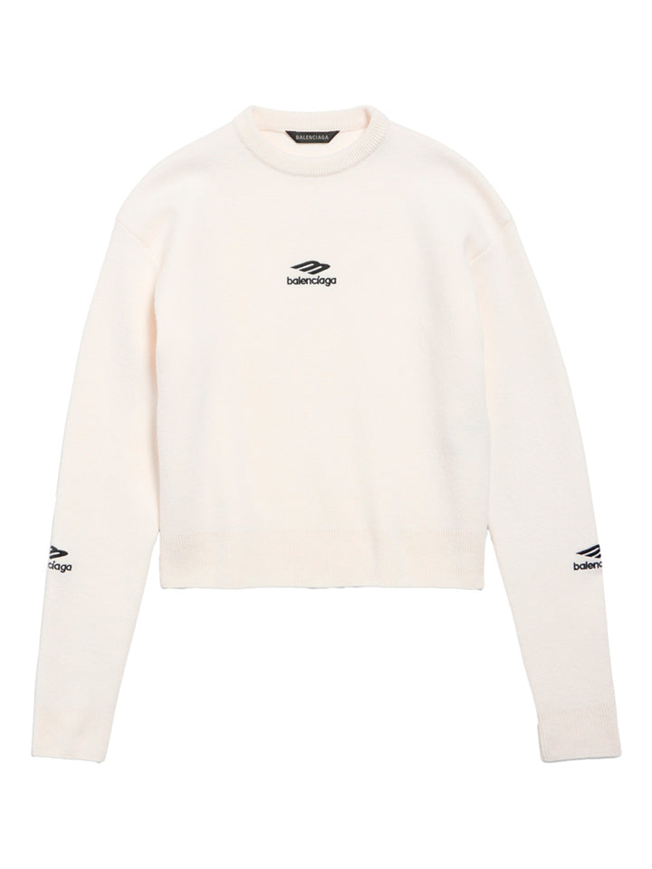 Balenciaga Pullover - Bianco | 5e95e4568bfde4c7dd1abcfef51983a4a38fb54c