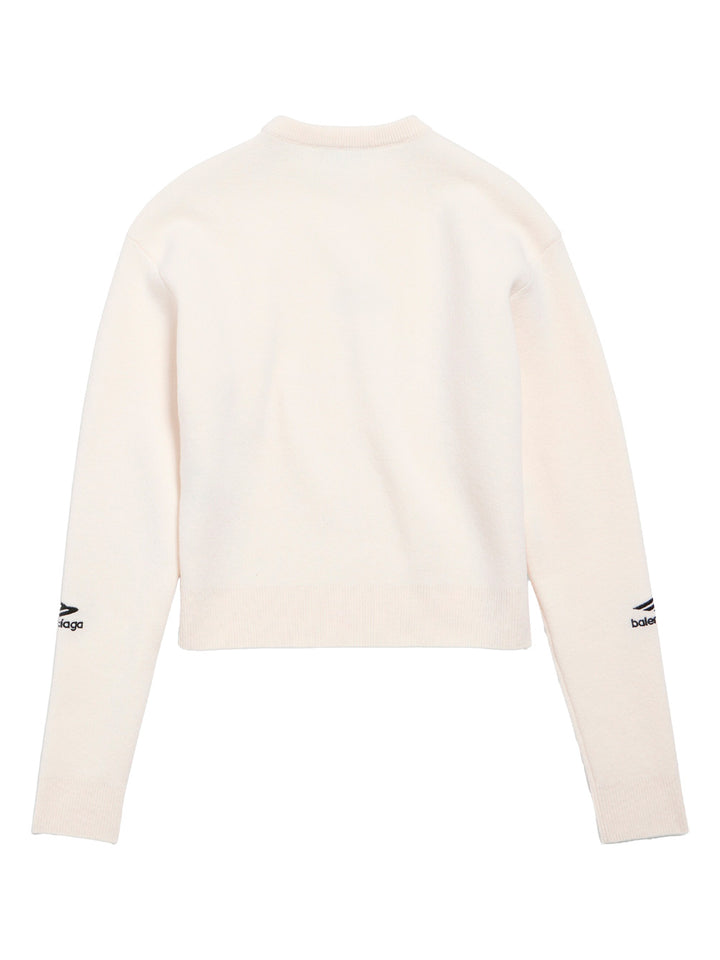 Balenciaga Pullover - Bianco | 1ae10056343d588c559bc96d63f4a8f8743b3444