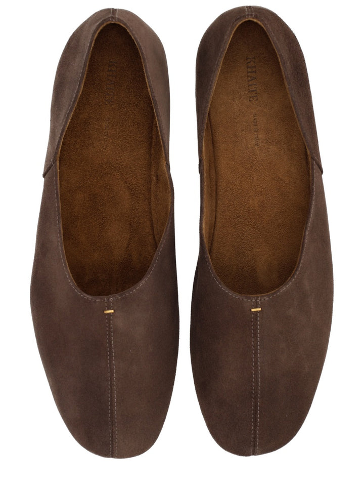 Khaite Scarpe Basse - Marrone | Wanan Luxury