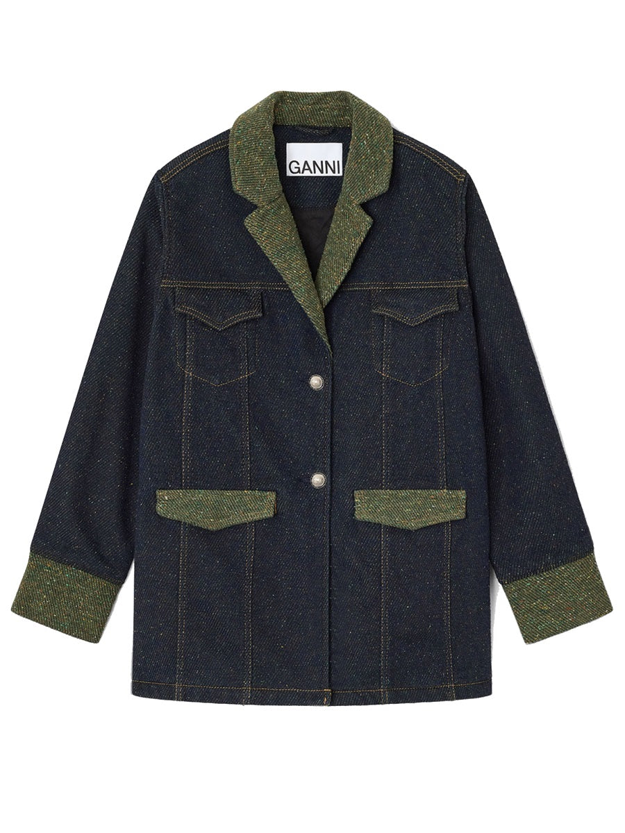 Ganni Giacche - Grigio | Wanan Luxury