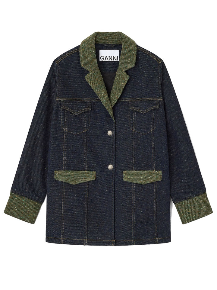 Ganni Giacche - Grigio | Wanan Luxury