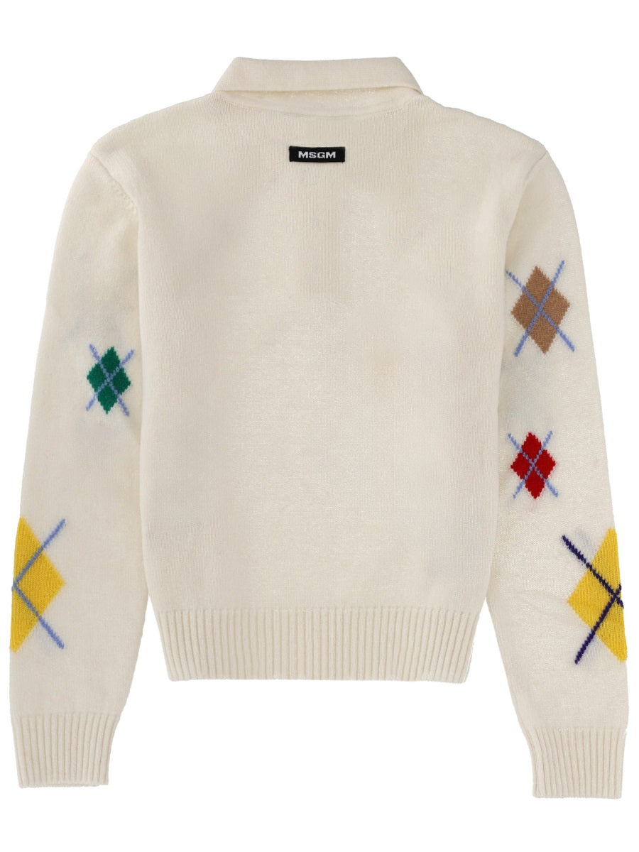 MSGM Maglioni - Bianco | Wanan Luxury