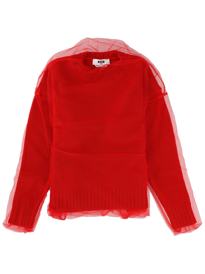 MSGM Maglioni - Rosso | Wanan Luxury