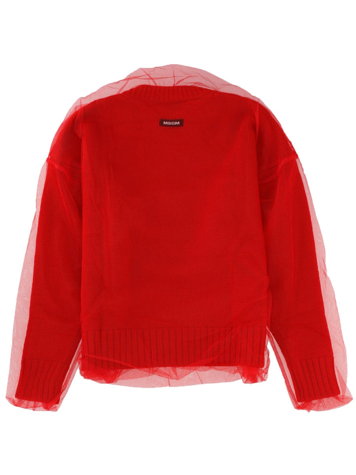 MSGM Maglioni - Rosso | Wanan Luxury