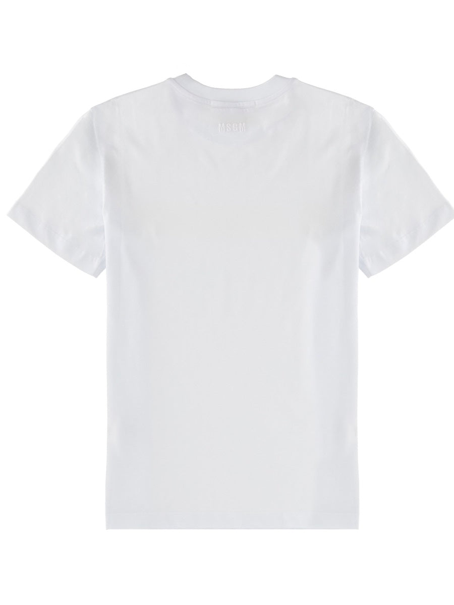 MSGM T shirt - Bianco | Wanan Luxury