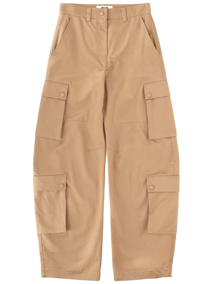 MSGM Pantaloni - Beige | Wanan Luxury