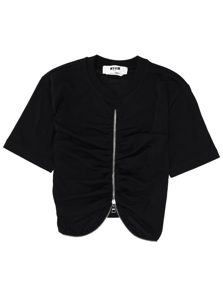 MSGM T shirt - Nero | Wanan Luxury