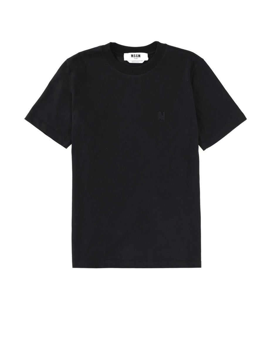 MSGM T shirt - Nero | Wanan Luxury