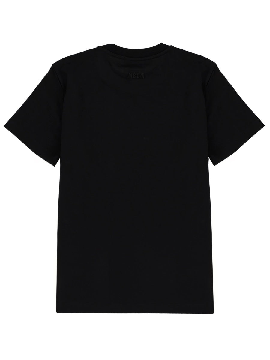 MSGM T shirt - Nero | Wanan Luxury