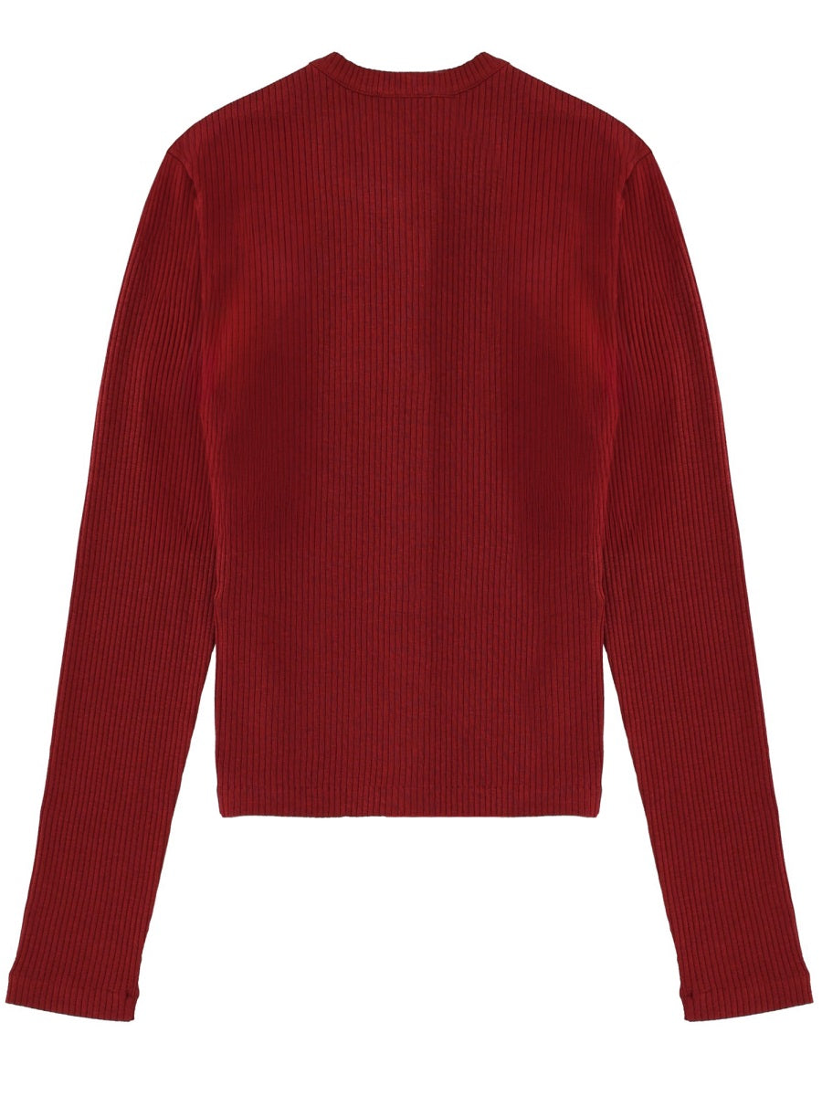 Maison Kitsuné Maglioni - Rosso | Wanan Luxury