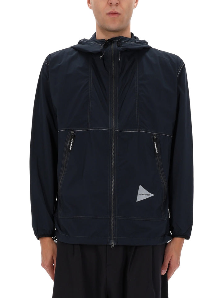 And Wander Giacche - Blue | 20a74737e011c106b6382ba2caeb221d675ee081