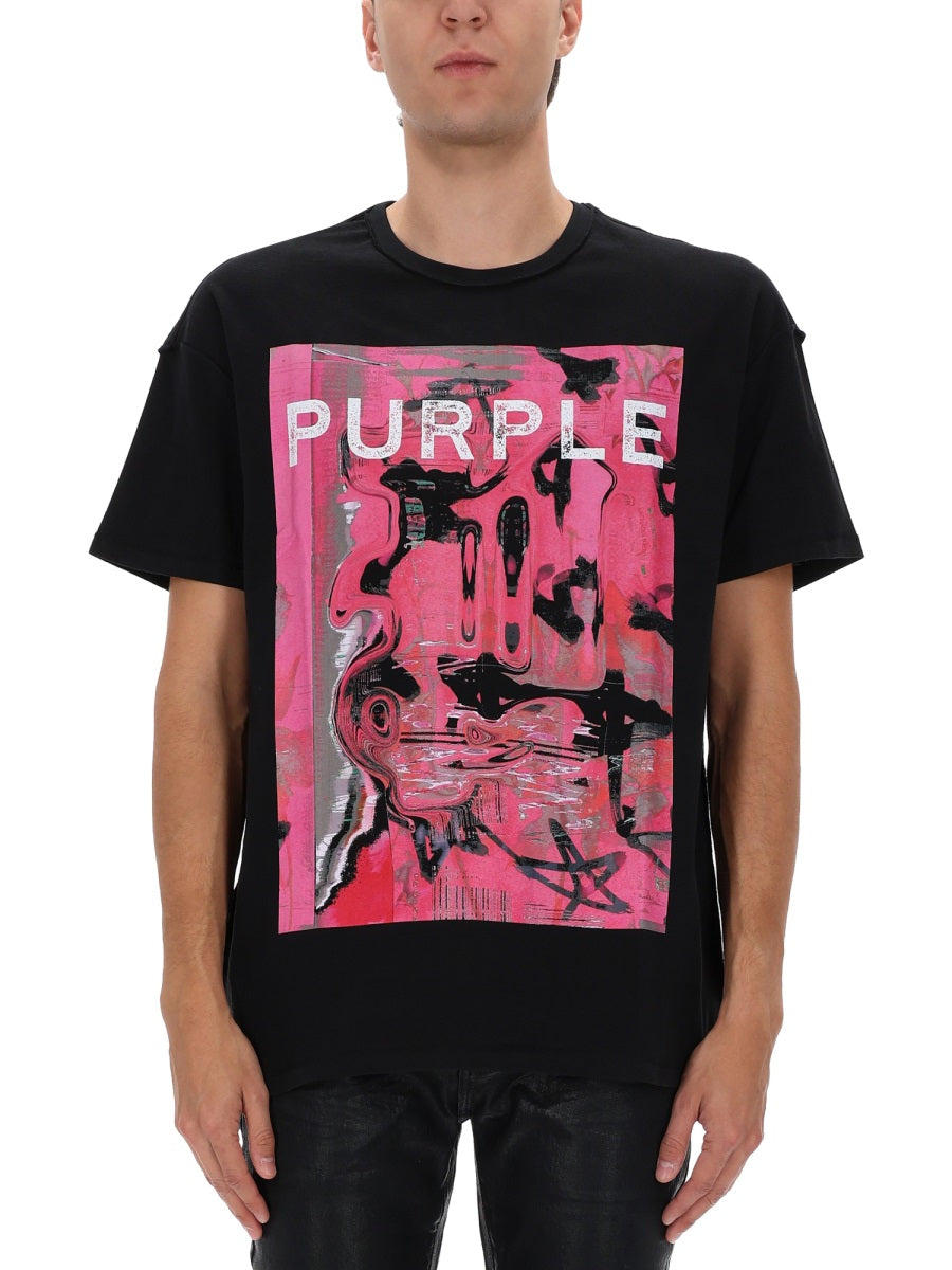 Purple Brand T shirt - Black | d388c06f267a89412ae14fee2c8bb628fab034b3